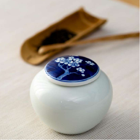 Underglaze Blue Plum Blossom Storage Jar