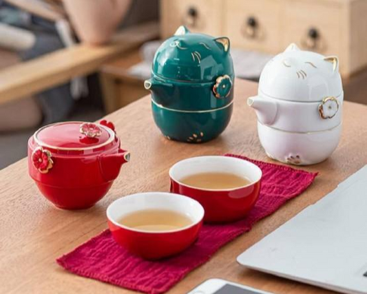 Solid Plum Blossom Tea Tasting Cup